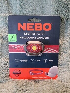 NEBO headlamp/cap light